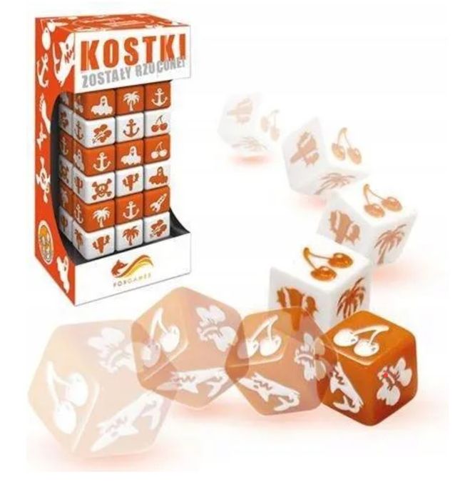 Gra na spostrzegawczość Kostki zostały rzucone Dzień Dziecka