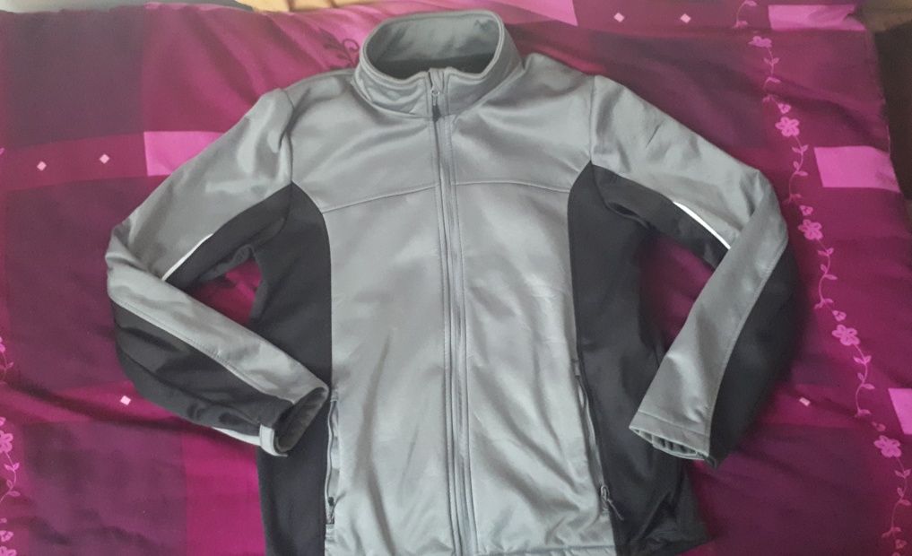Szara kurtka softshell polar L