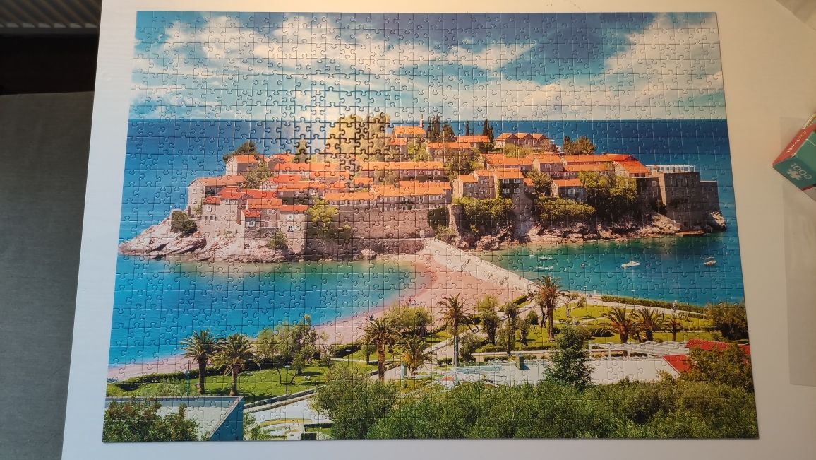 Puzzle trefl Letni Rejs, Budva, Czarnogóra 1000el