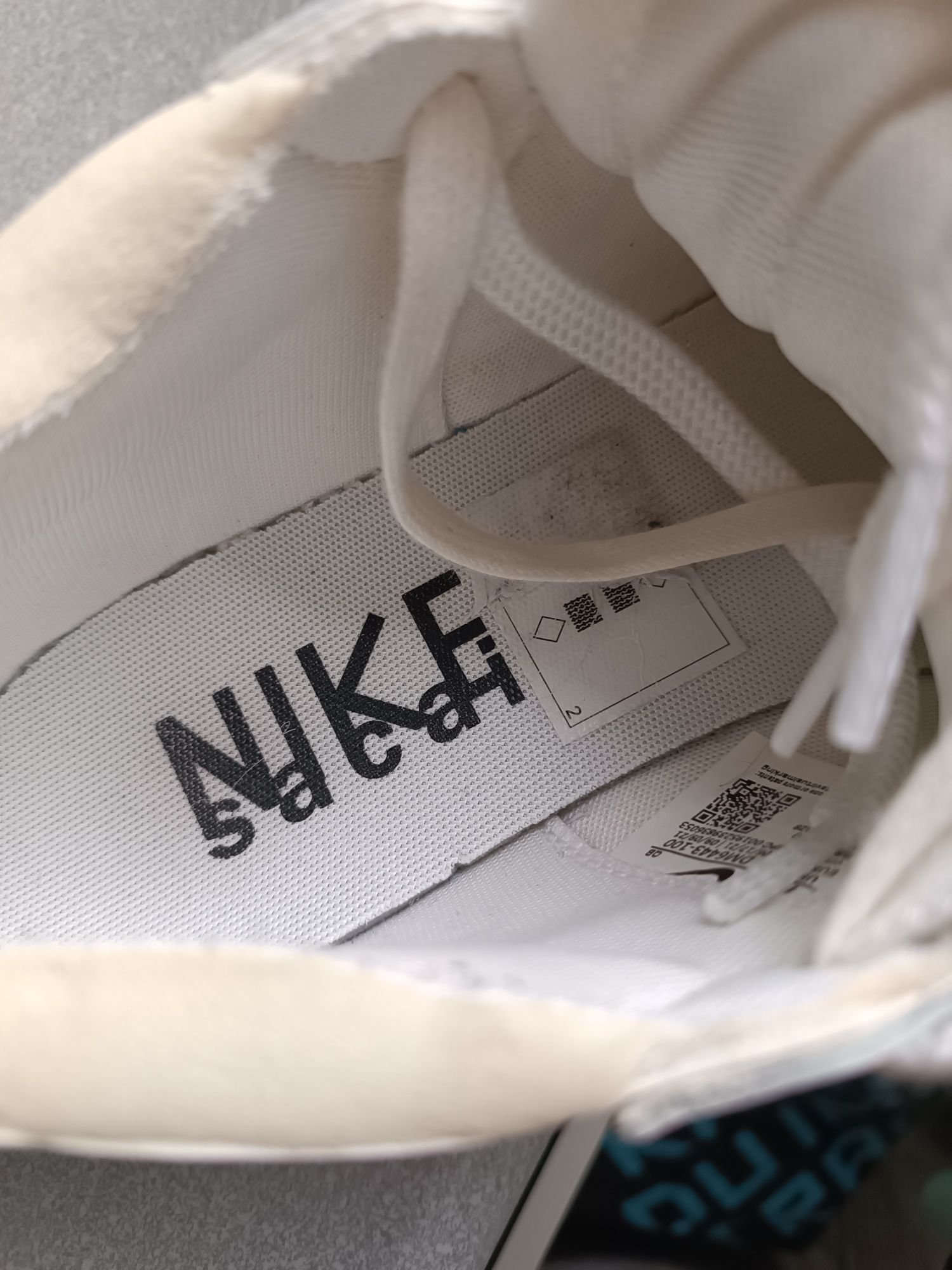 Buty Nike Blazer Low Leather białe -40,5. Jak nowe
