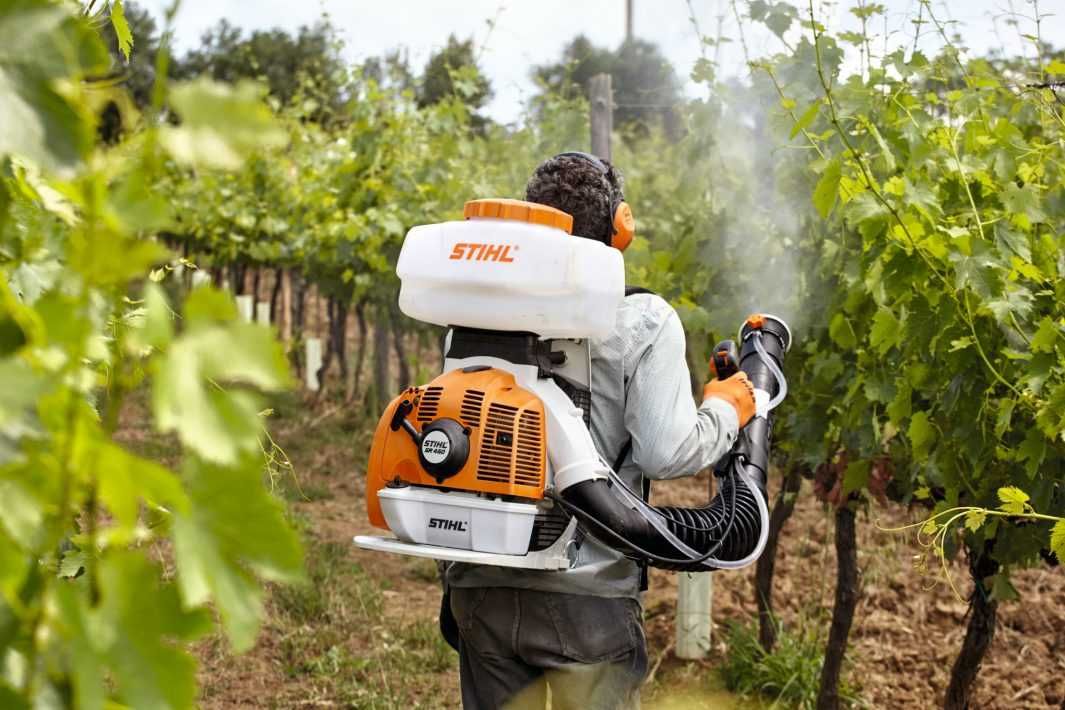 STIHL SR 450 - Atomizador para pó, granulados e liquidos