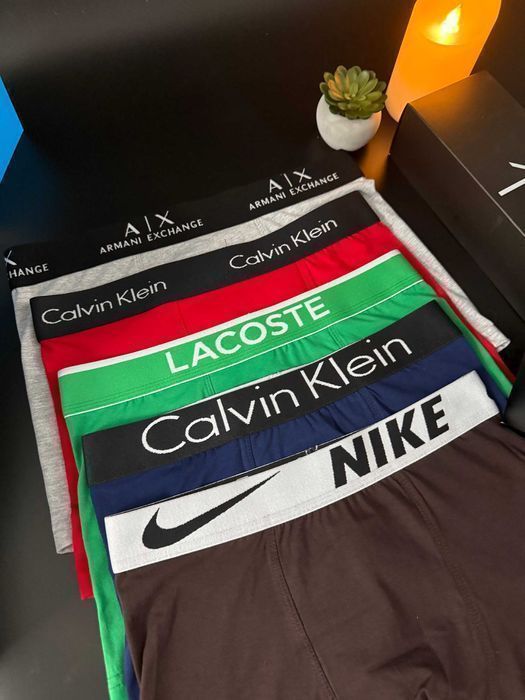 Чоловічі труси різних брендів Calvin/Tommy/Lacoste/Армані/Nile Мужские