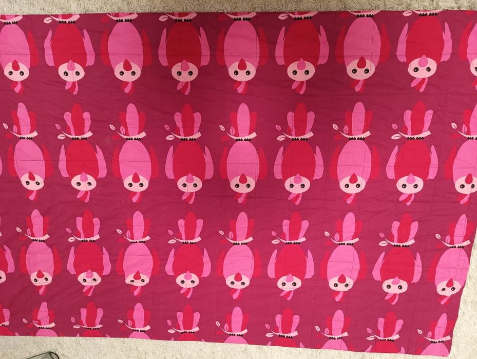 Kołdra sensoryczna 100x150 3 kg. - sówki