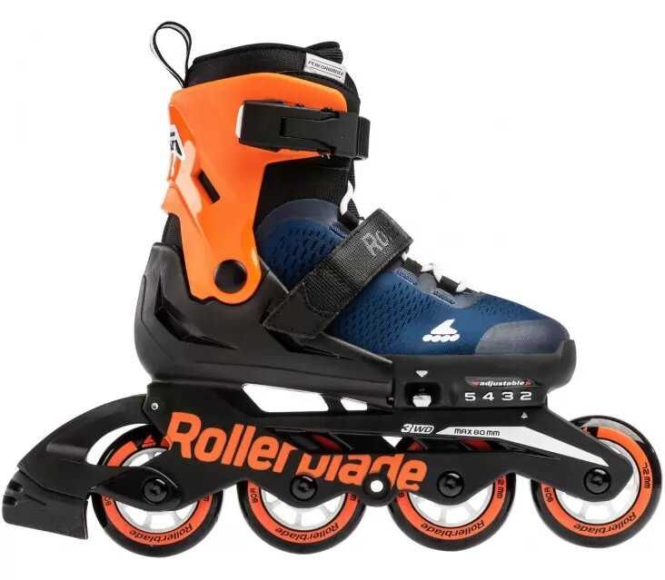 Детские ролики Rollerblade Microblade Midnight Blue 2023