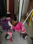 Triciclo evolutivo rosa