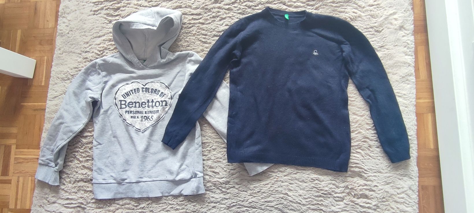 Bluza i sweter Benetton dziecięce roz.146
