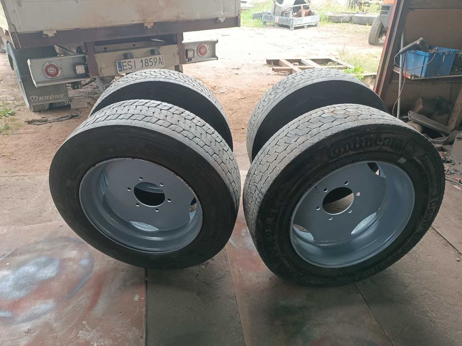 Koła 22,5" do przyczepy rolniczej HL6011, D47