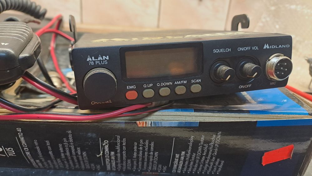 Cb radio alan 78 plus