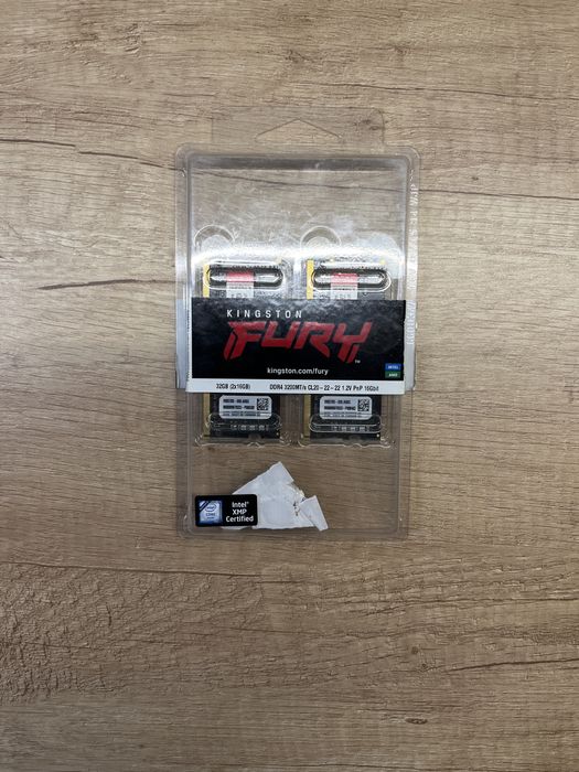 Pamięć RAM do laptopa Kingston Fury 32GB (2x16GB) DDR4 3200MHz