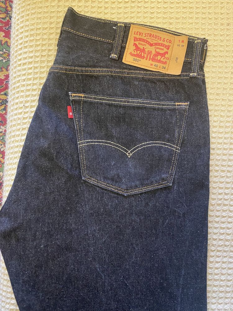 Джинси Levis 501 W40 L34 denim
