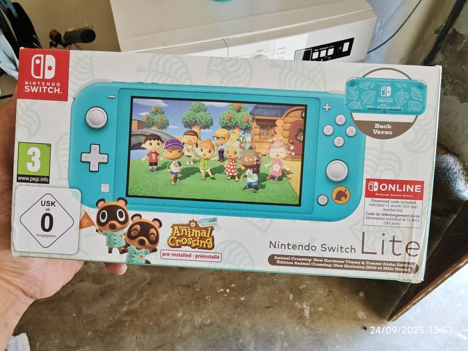 Switch Lite edição animal crossing + jogos digitais
