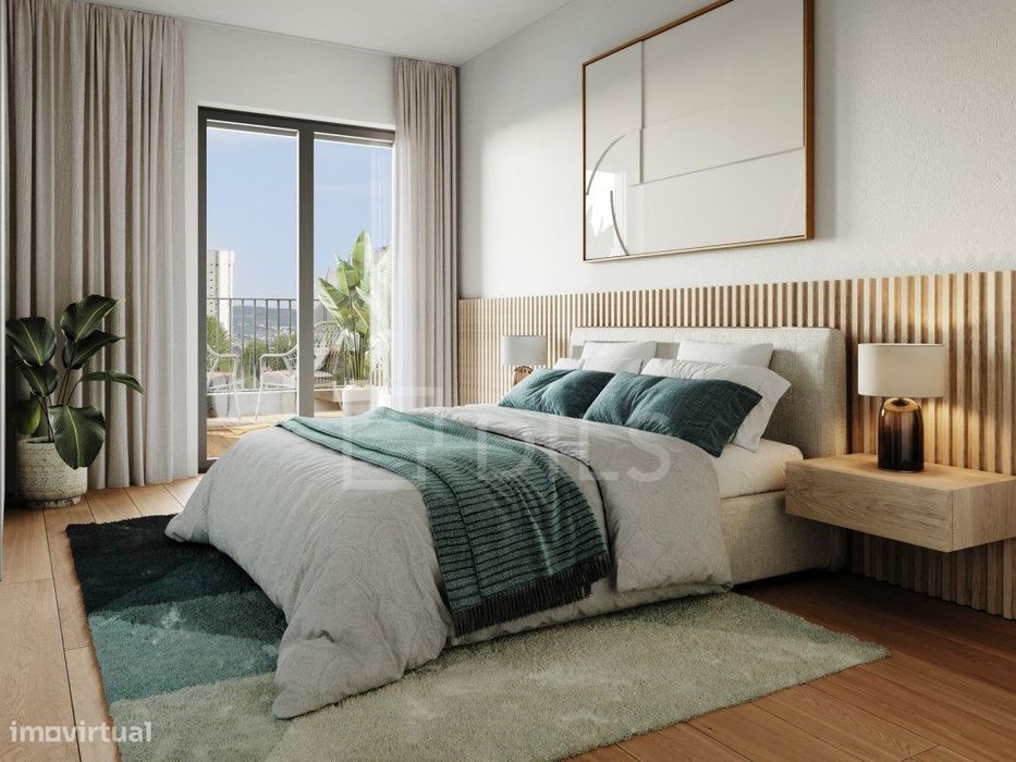 Apartamento T3 com varanda em novo empreendimento em Loures