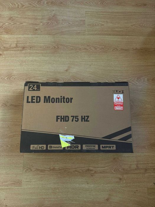 Monitor GreBear 24" 75hz FHD C/colunas