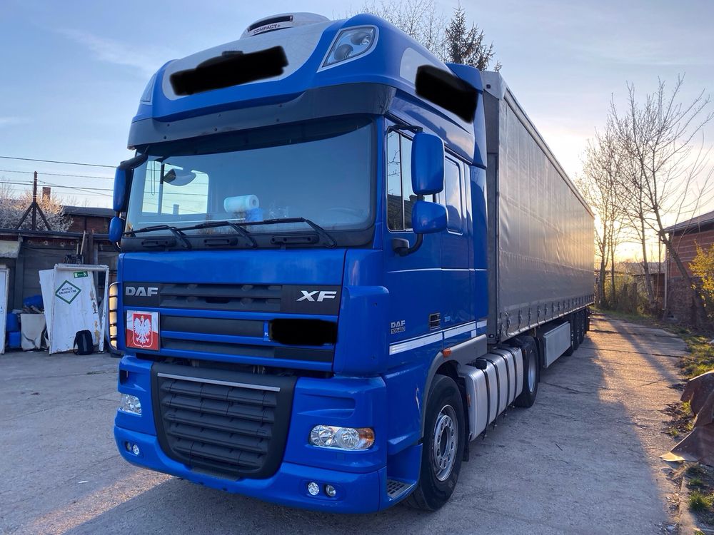 DAF XF 105 , naczepa schmitz cargobull