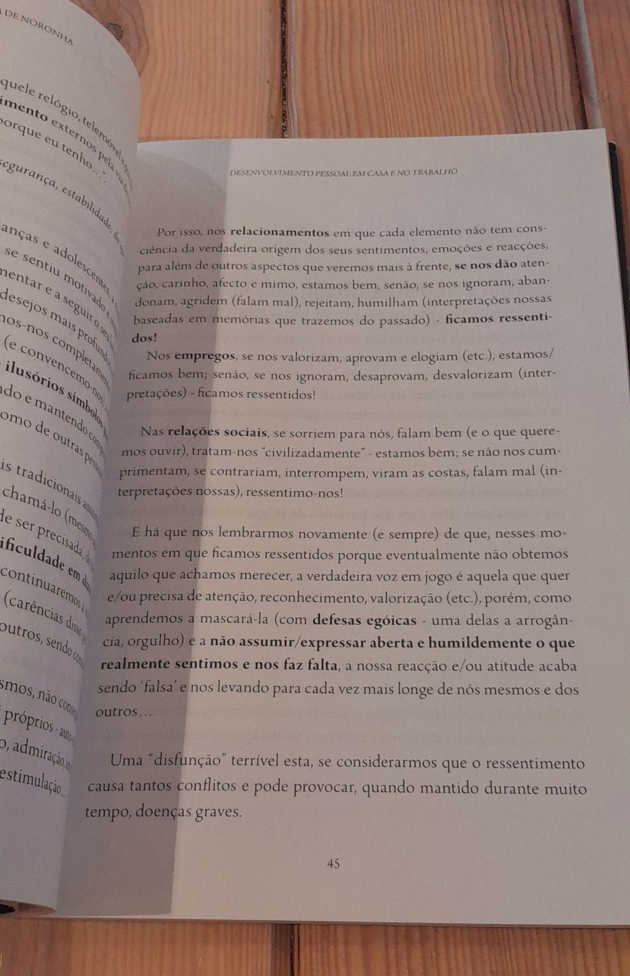 Desenvolvimento pessoal em casa e no trabalho