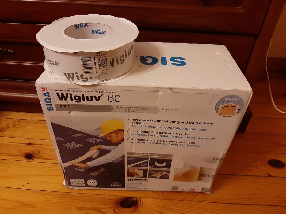 Taśma Siga wigluv do membrany dachowej uszczelnienie okien komina