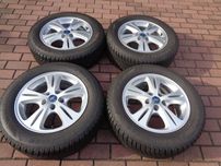 Alufelgi 16 Ford S-Max C-Max Mondeo z oponami zimowymi 22r wys 7mm ORG