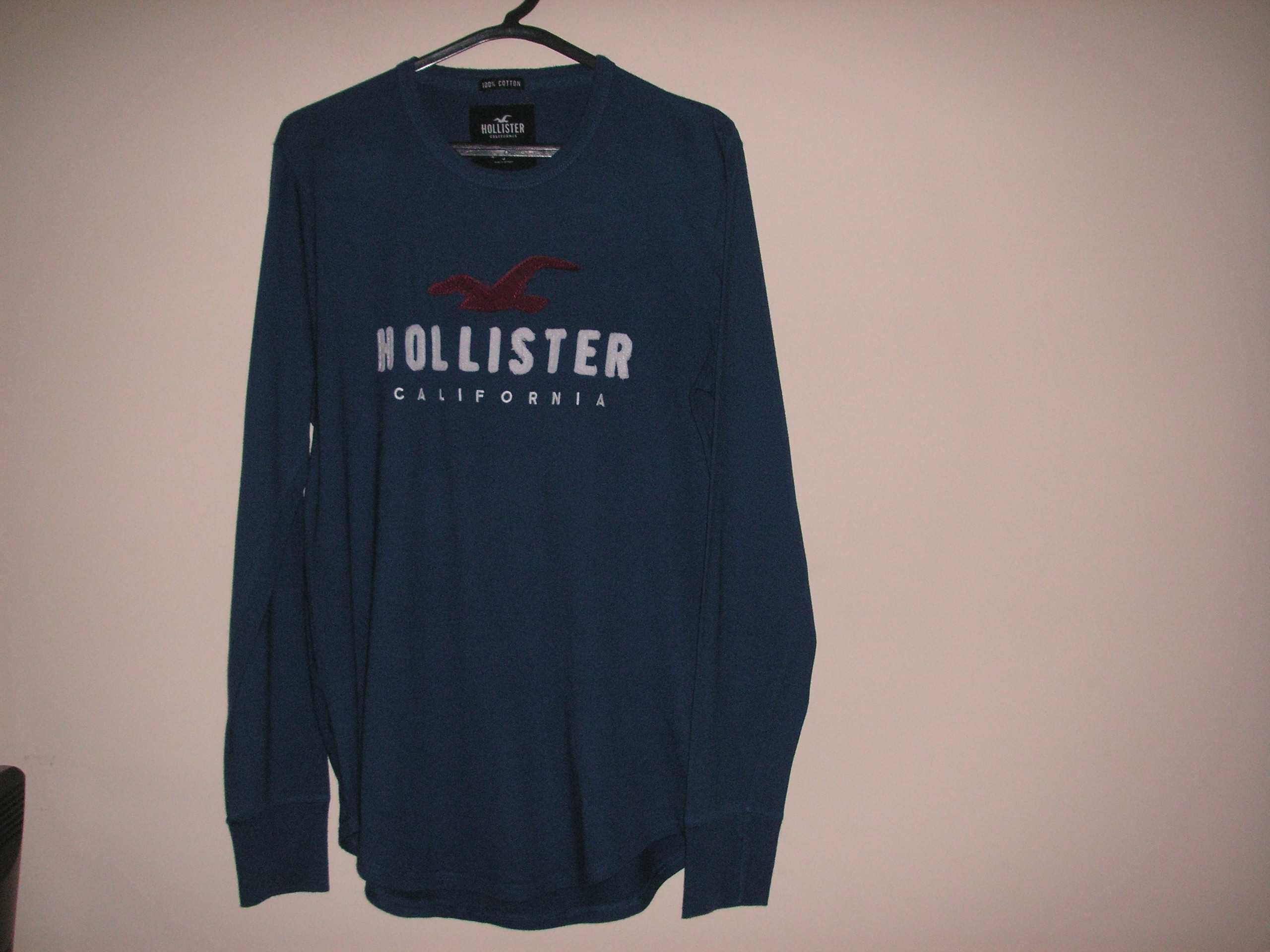 Sweat Manga Comprida Hollister ( Impecável )