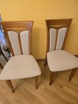Nowe krzesła 10 szt + 2 z podłokietnikami