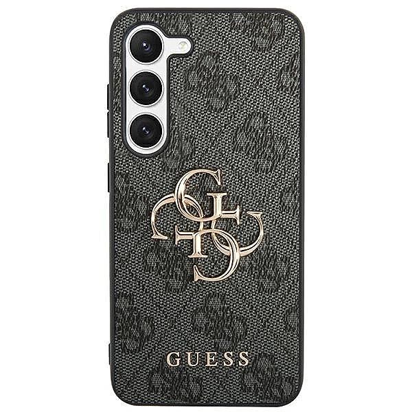 Etui Guess 4G Big Metal Logo na Samsung Galaxy S24+ - czarne