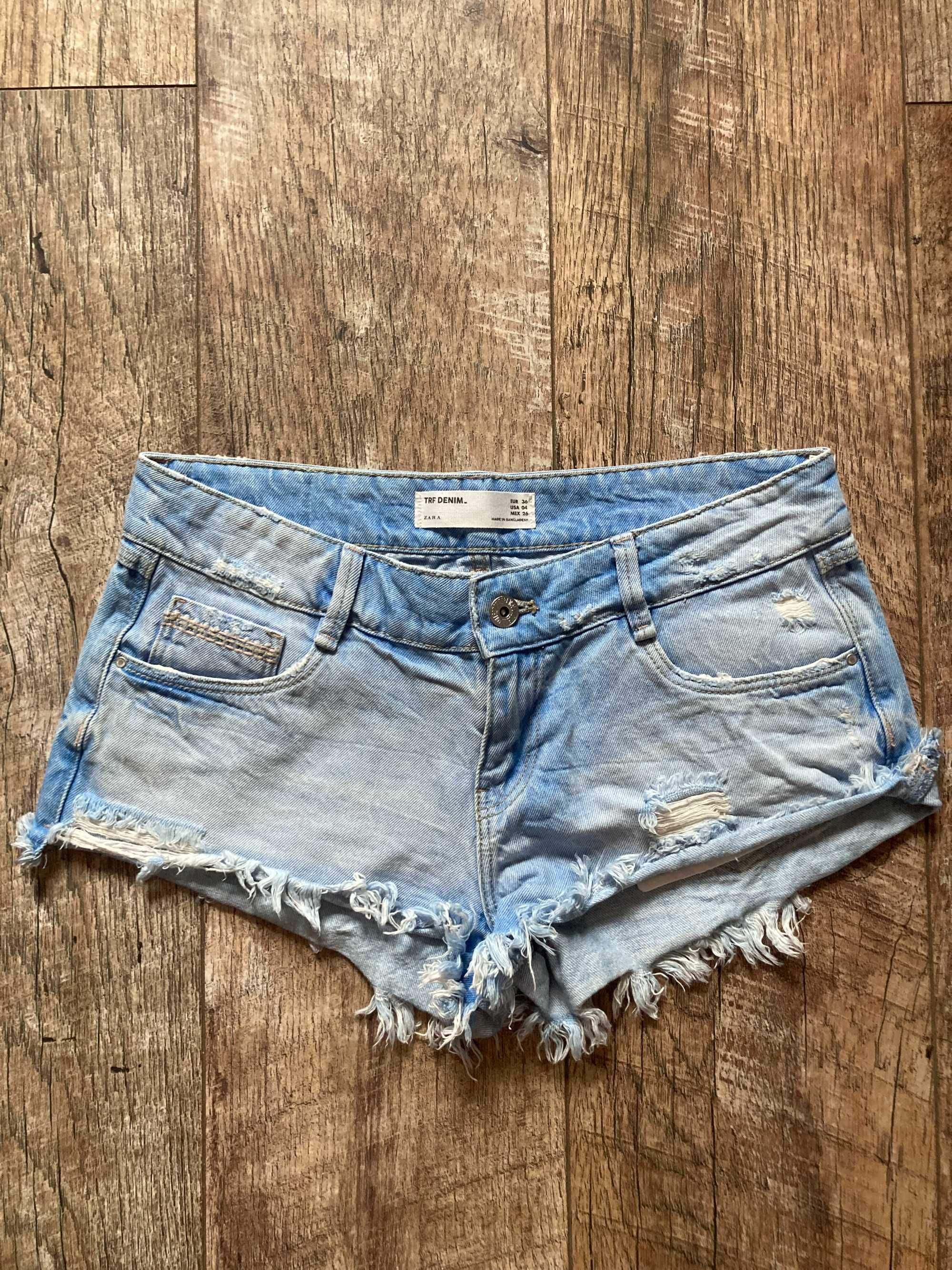 Джинсовые шорты Zara