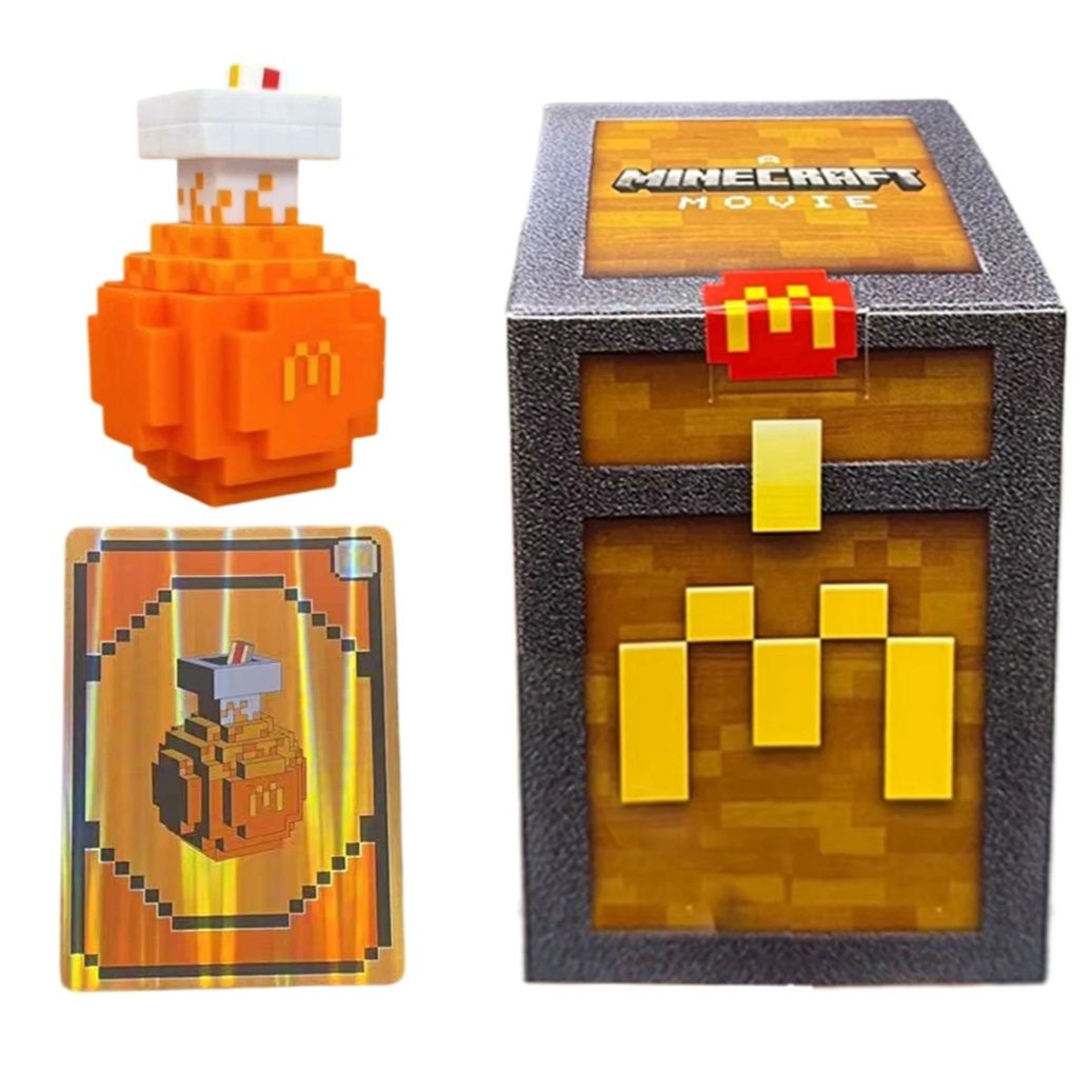 Іграшки із США Майнкрафт Макдональдс Minecraft McDonald's