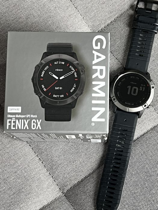 Garmin Fenix 6X Sapphire
