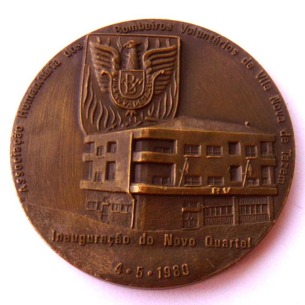 Medalha de Bronze Quartel Bombeiros Voluntários de Vila Nova de Tazem