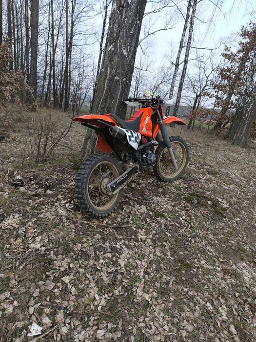 Honda crm 125 swap 250 28 km