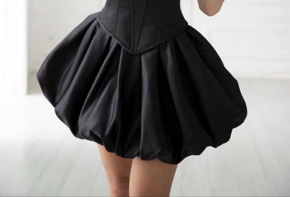 Пишна спідниця-юбка балон