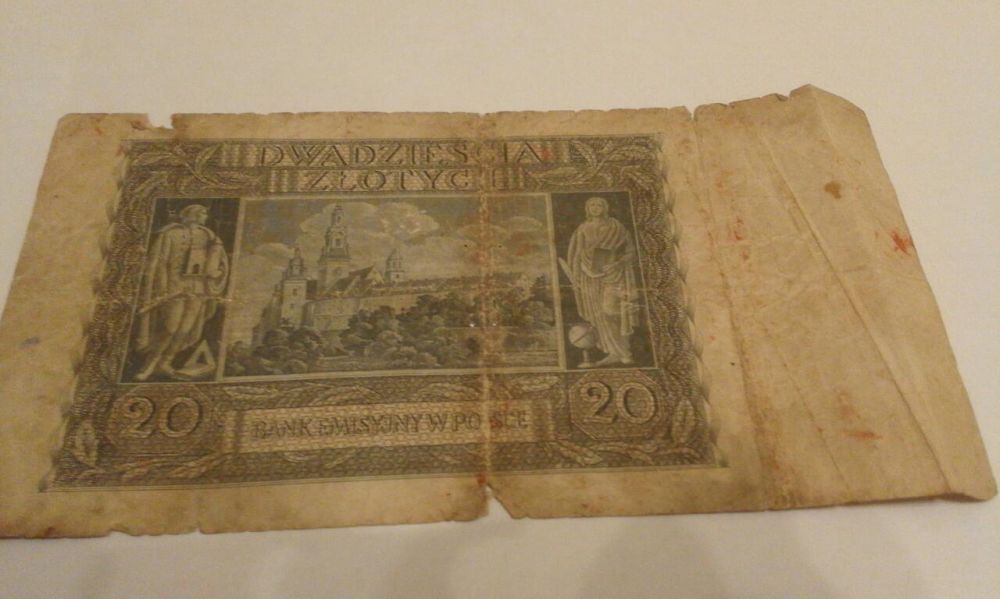 Продам 20 злотих 1940р.