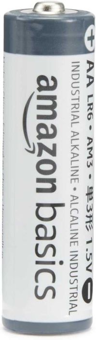 Amazon Basics - Pacote com 40 pilhas alcalinas industriais AA, 1,5 V