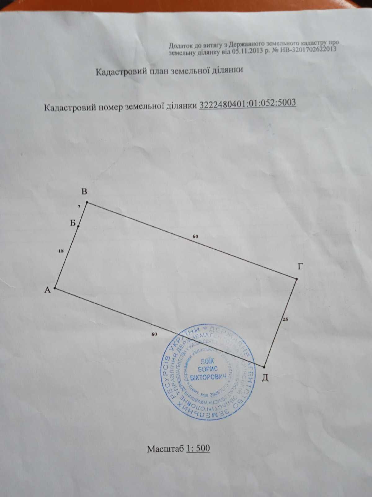 Без комиссии! Продажа участка по ул. Зои Космодемьянской. Белогородка.