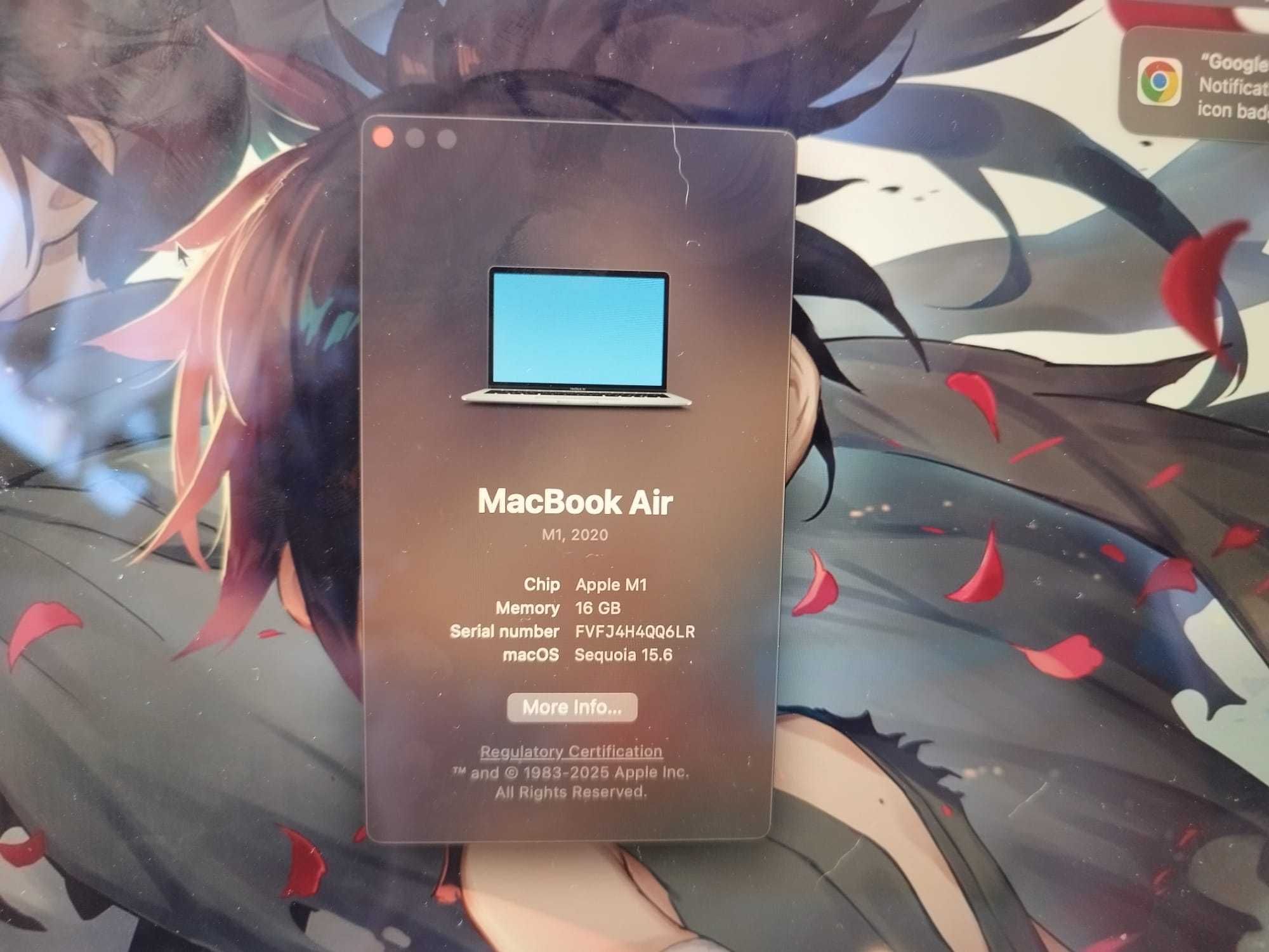Macbook Air 2020 16GB