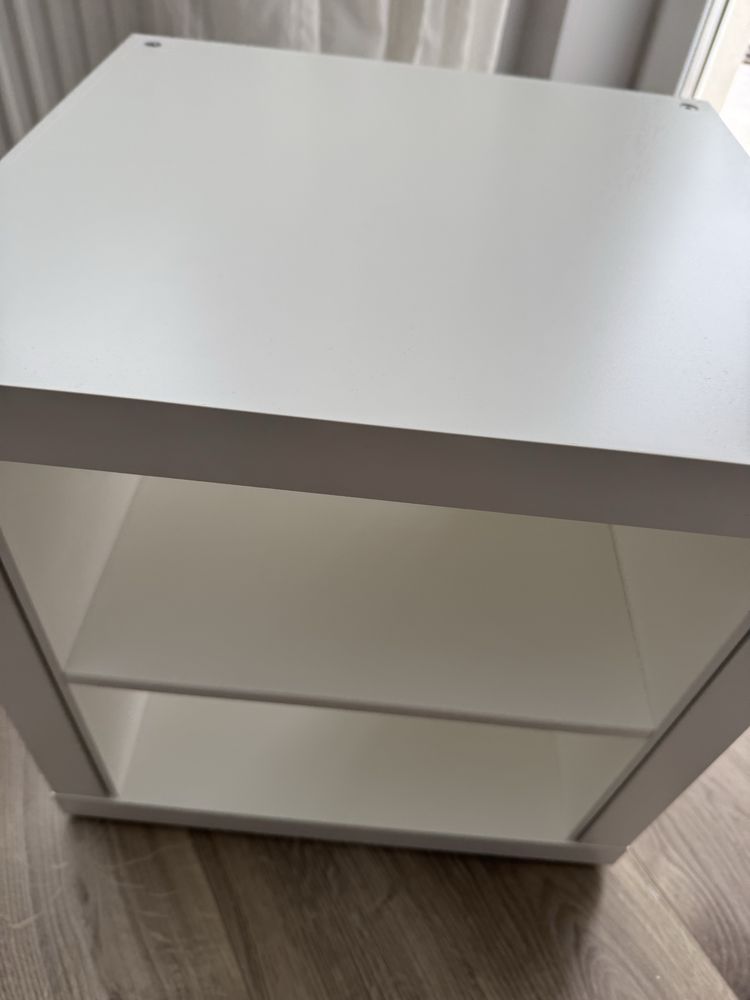 Regal półka Kallax IKEA biały 42x41 cm z wkładem jak nowa