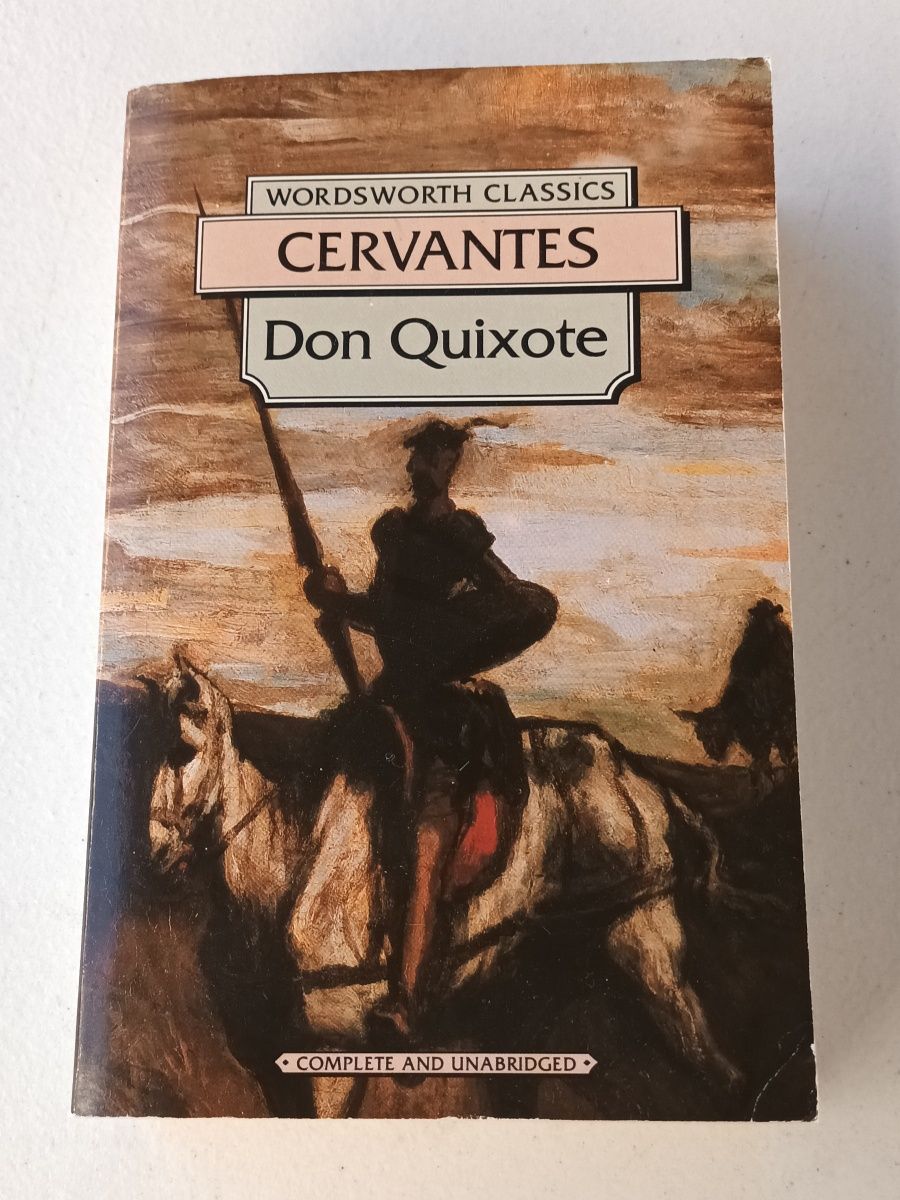 Livro usado em inglês Don Quixote