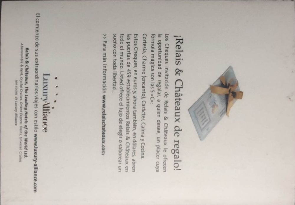 PA1 - Livro - Relais et Chateaux 2003