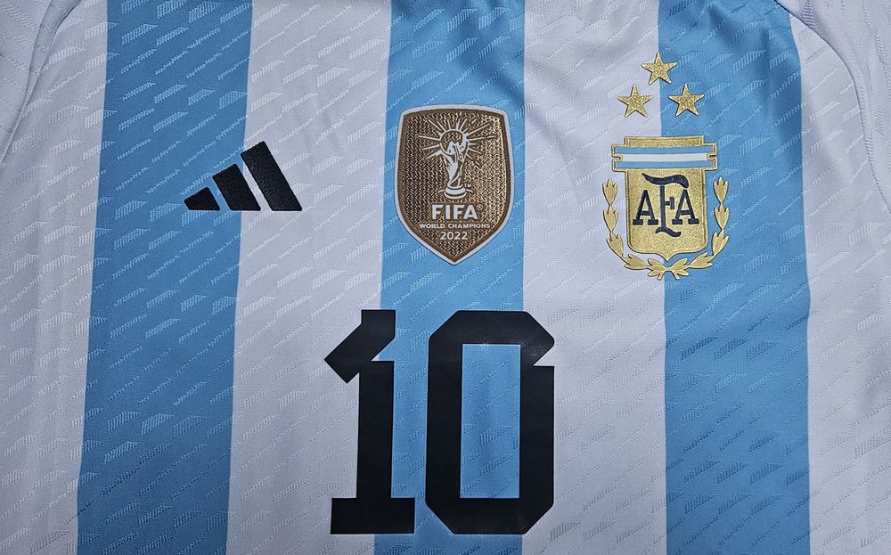 Koszulka Messi 10 Oryginał Argentyna Final Mundial Katar Qatar2022