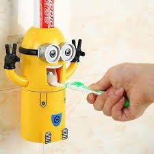Дозатор зубной пасты держатель зубных щеток миньен