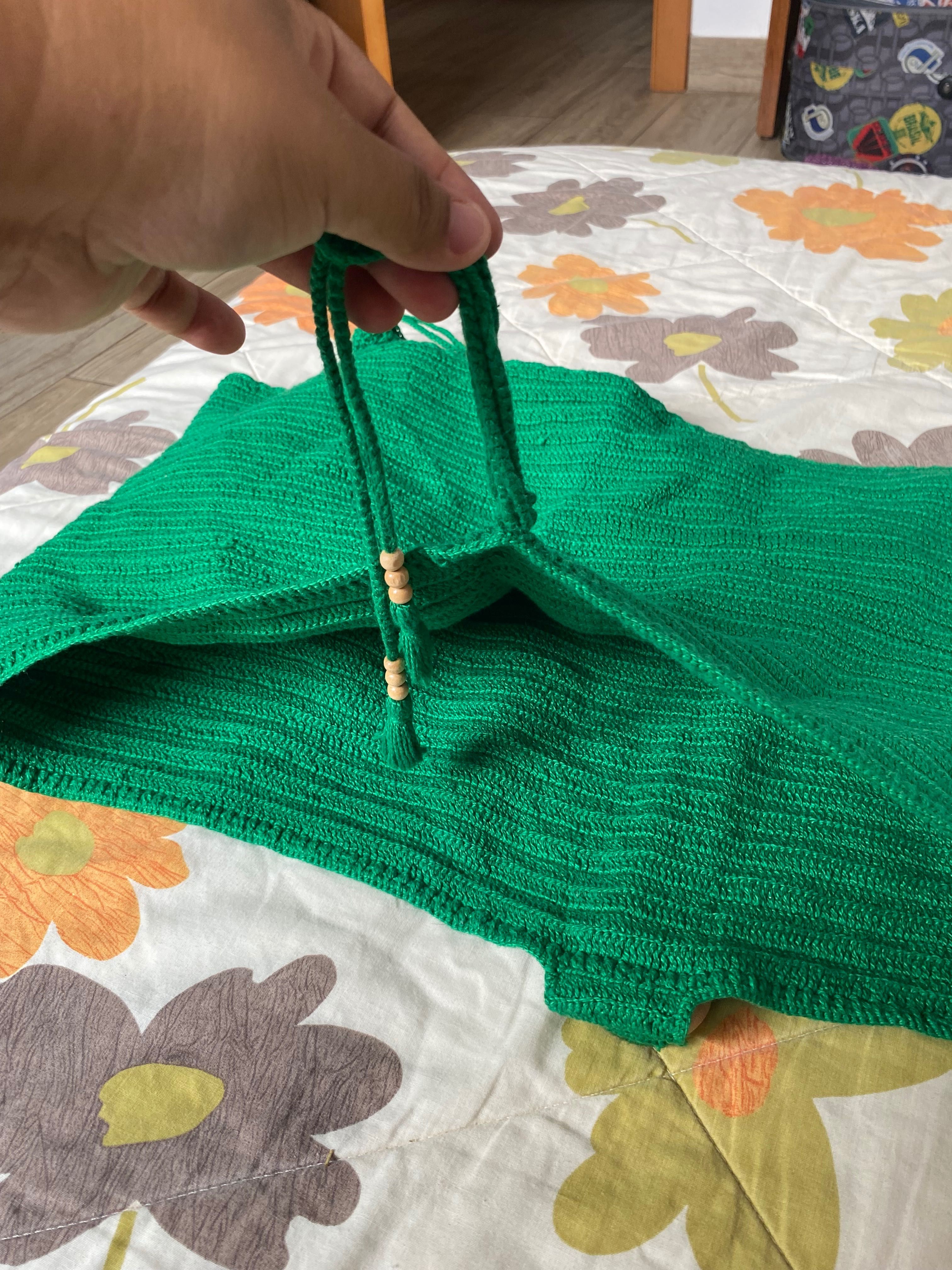 Vestido de crochê novo