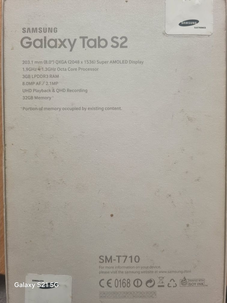 Tablet Samsung Galaxy Tab S2 [T-710]  YouTube Android 11