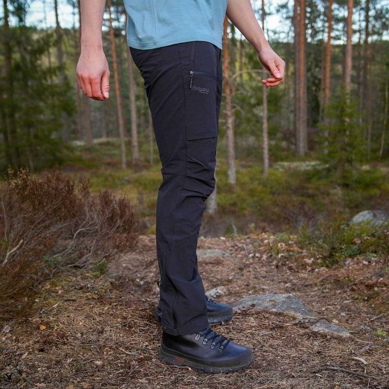 BERGANS OF NORWAY Spodnie Męskie Trekkingowe Turystyczne Outdoor IGŁA
