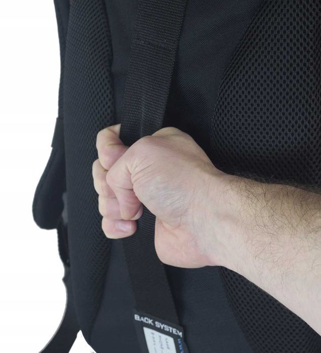 Plecak Podróżny 40x30x20 Do Samolotu RYANAIR Bagaż Podręczny Szary