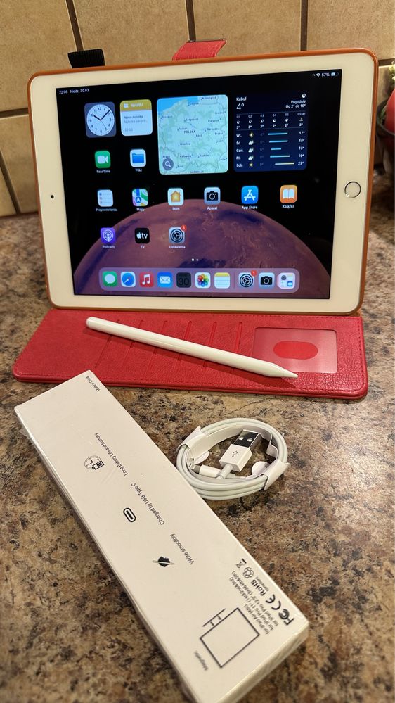 Tablet iPad Apple Retina 10” - GOLD - Touch ID - PROCREATE