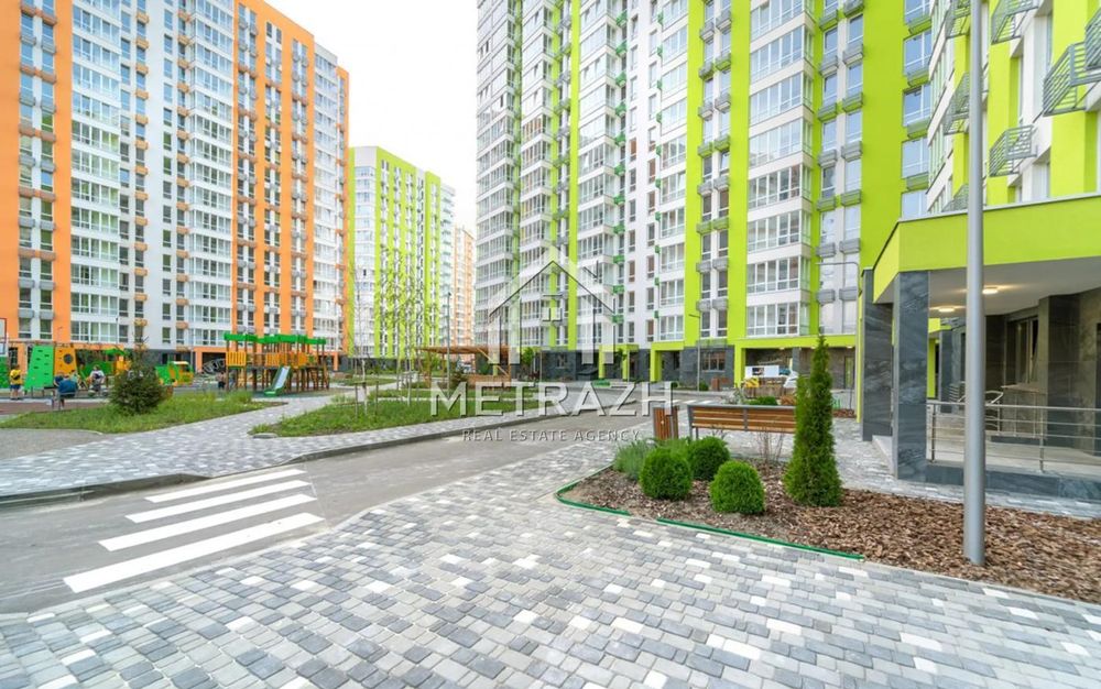 ТОП! 1к квартира 44м² в ЖК Нивки Парк біля метро Нивки