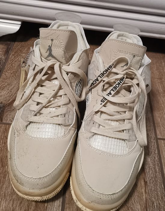 Nike Air Jordan 4 "off white" Stan idealny