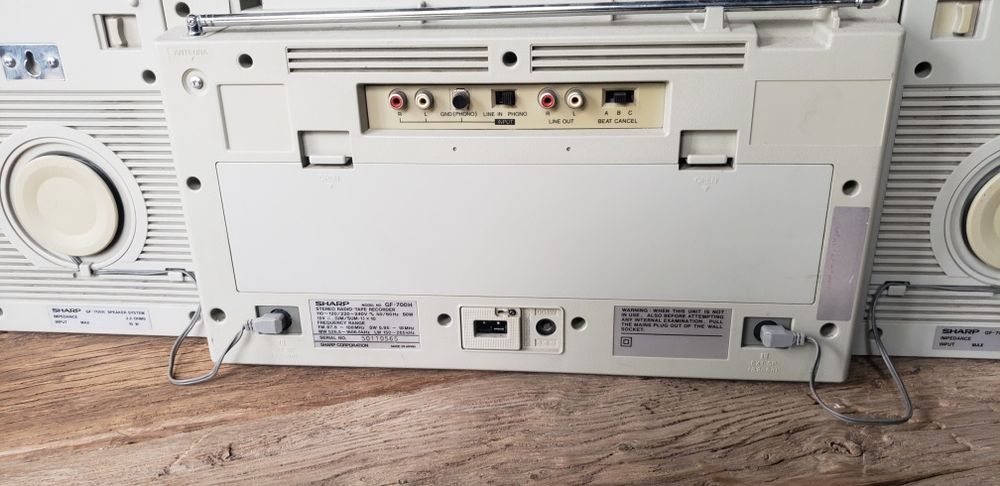 Sharp GF-800, коробка. Sharp GF-700 , QT-90