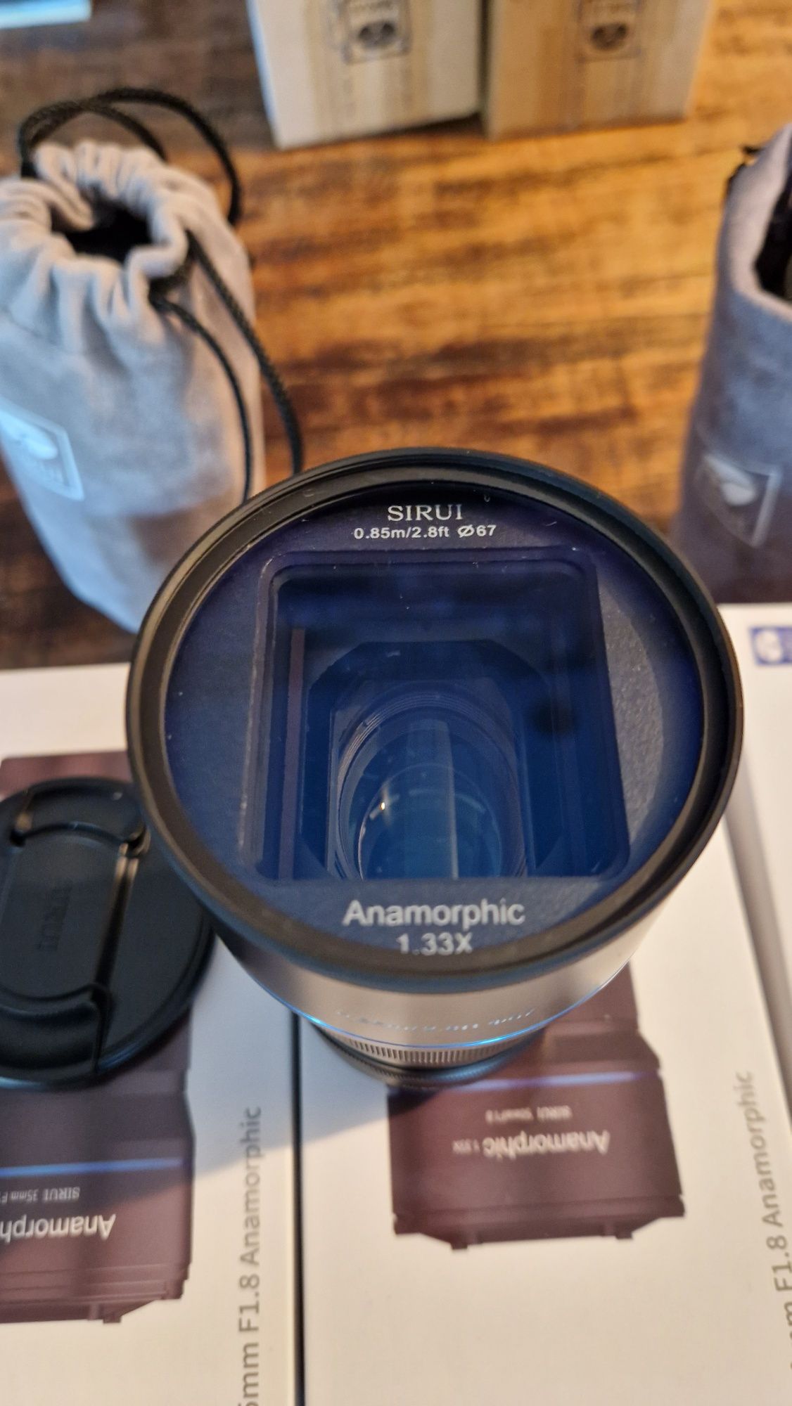 2 Obiektywy anamorficzne Sirui anamorphic 24mm i 50 mm (M43, mft