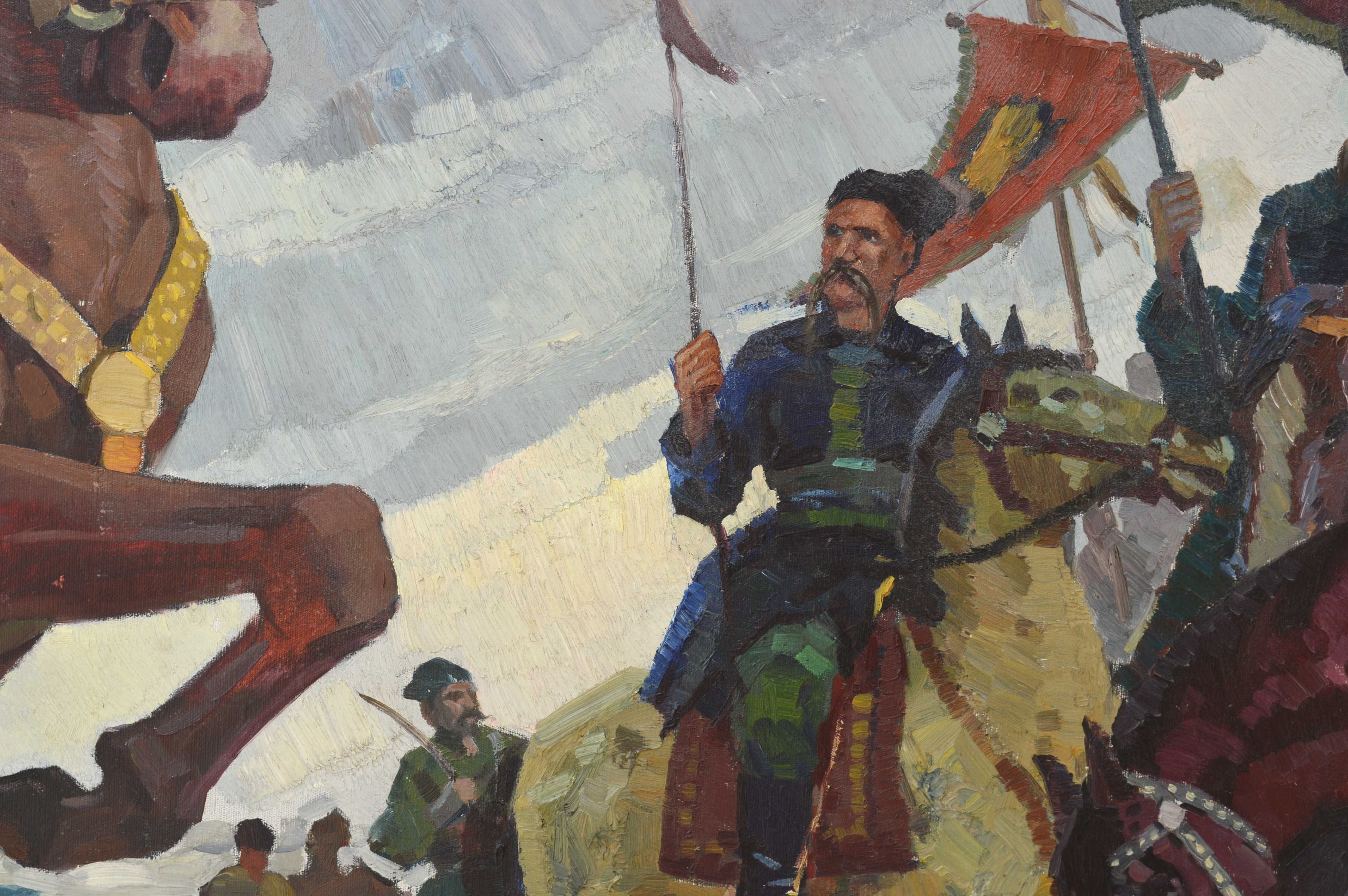 Картина художника Варення М. "Богдан Хмельницький", 1970 рік.