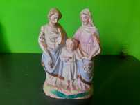 Figurka Jezusa i Maryja ceramiczna porcelanowa